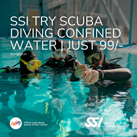 SSI Try scuba diving Confined Water | Scuba Diving at Just 99/-