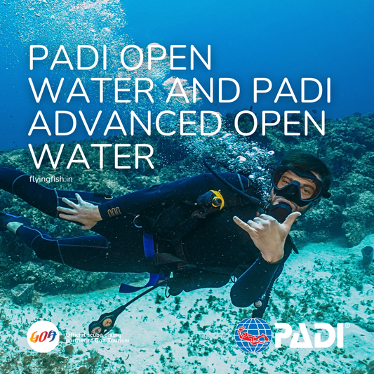 PADI Open Water and PADI Advanced Open Water