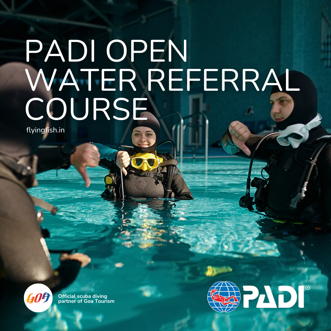 PADI open water referral course