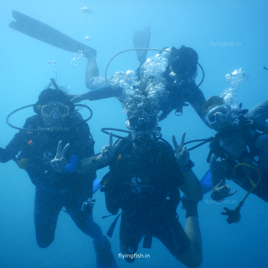 SSI/PADI Fun Diver | Scuba Diving in Goa - FLYING FISH DIVING INDIA PRIVATE LIMITED