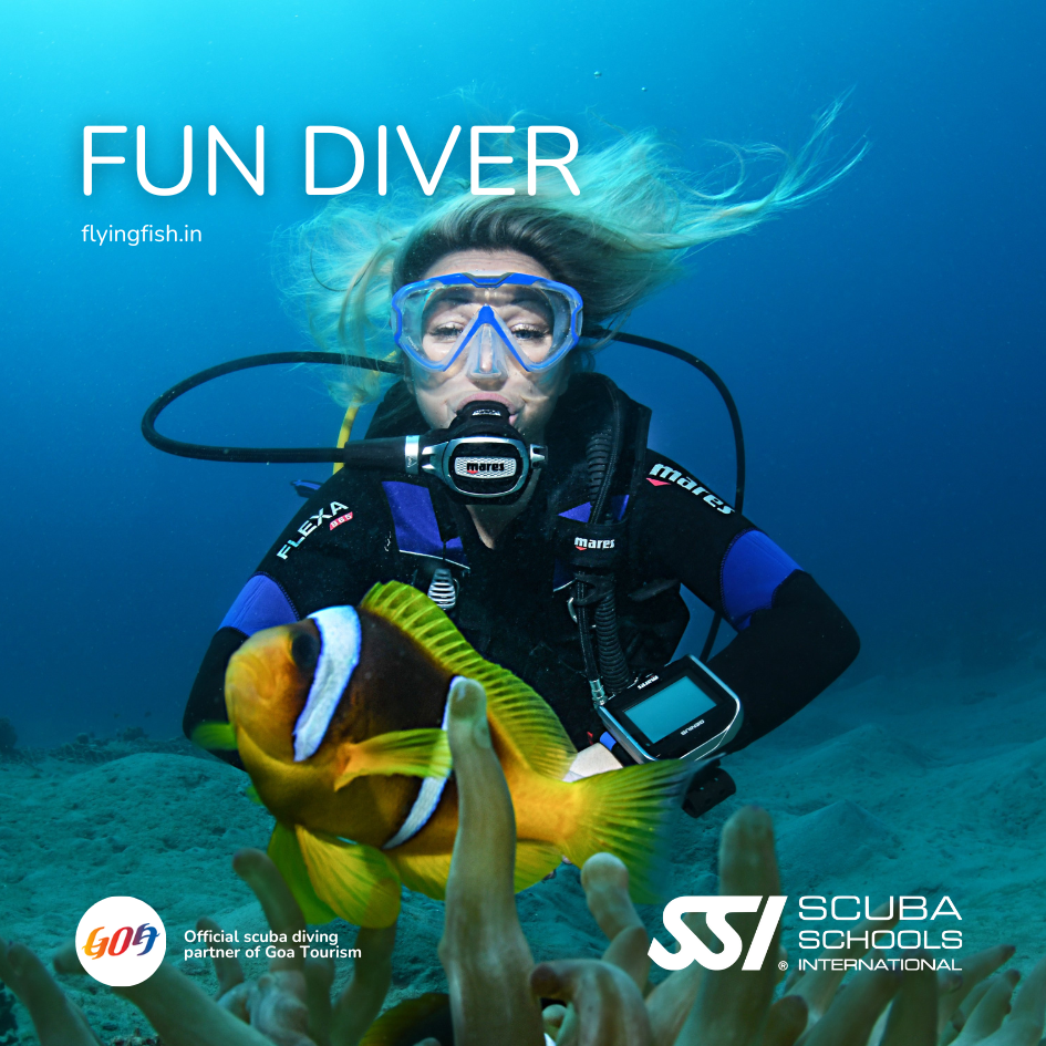 Fun Diver | Scuba Diving in Goa-FLYING FISH DIVING INDIA PRIVATE LIMITED