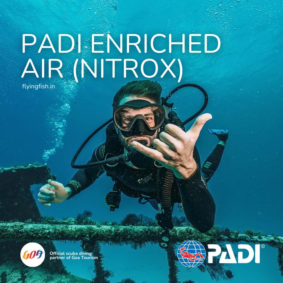 PADI Enriched Air (Nitrox)-FLYING FISH DIVING INDIA PRIVATE LIMITED