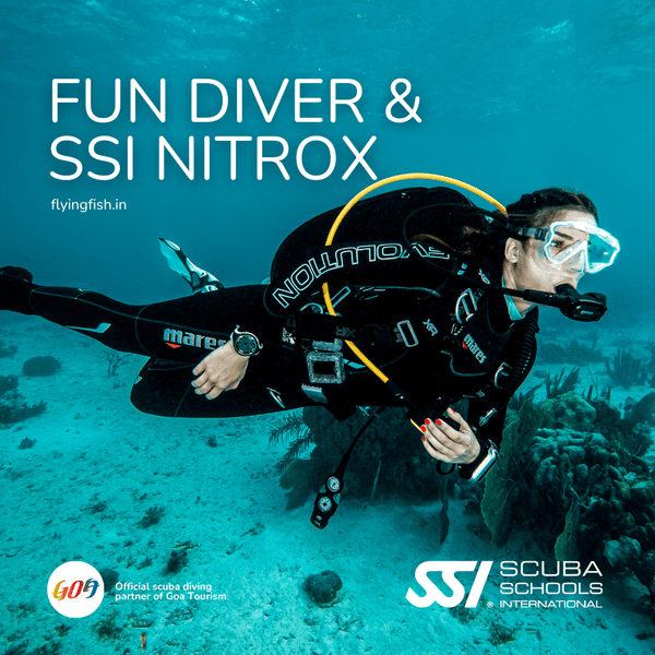 Fun Diver & SSI Nitrox combo - FLYING FISH DIVING INDIA PRIVATE LIMITED