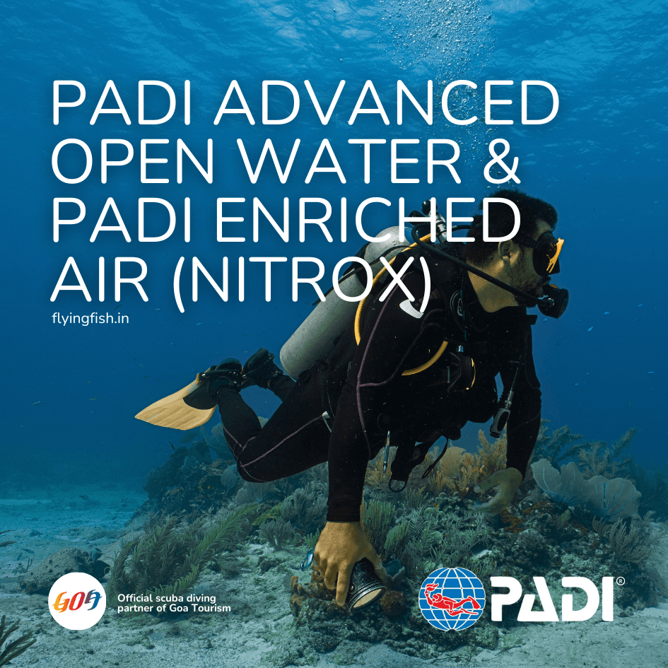 PADI Advanced Diver + Enriched Air Nitrox Bundle Goa
