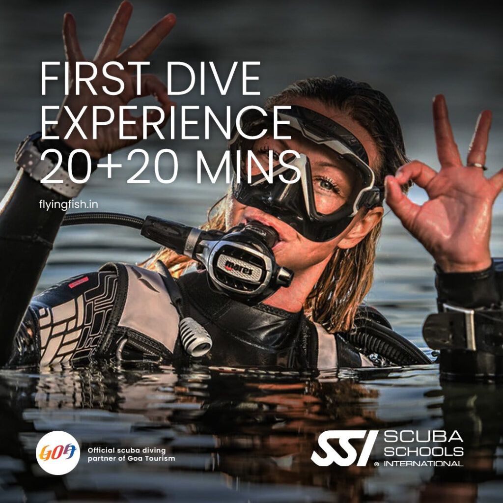 SSI Try Scuba 20+20 Min – Goa