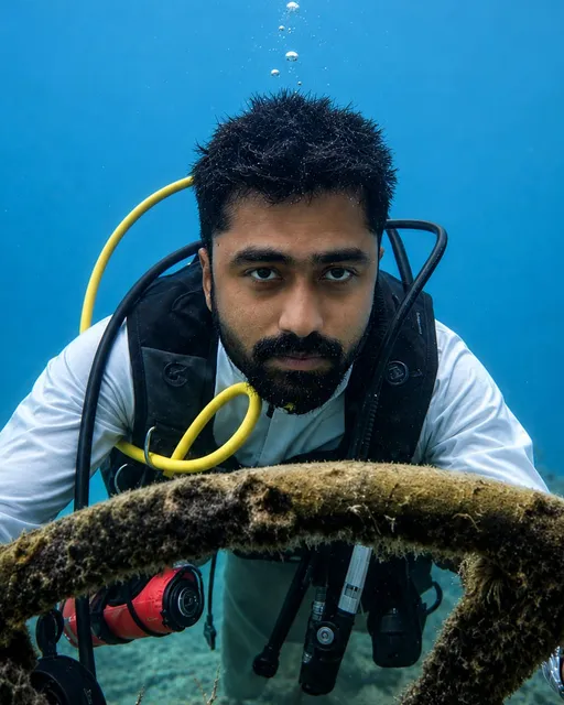 Abhinav, Base Leader and PADI Staff Instructor at FlyingFish Scuba School Goa