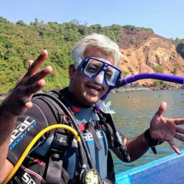Amitabh Gautam – Founder of FlyingFish Scuba School Goa, SSI Advanced Adventurer and dive instructor